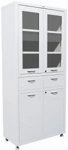 Шкаф медицинский металлический Hilfe МД 2 1780 R-1