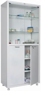 Шкаф медицинский металлический Hilfe МД 2 1780/SG